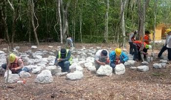 INAH reubica 36 monumentos mayas en el Parque de la Memoria Balam Tun en Chetumal