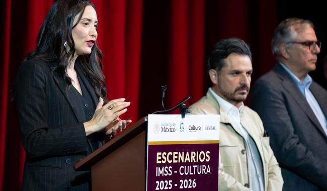 IMSS y Secretaría de Cultura lanzan Escenarios IMSS-CULTURA 2025 con 600 funciones en 14 estados