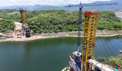 Puente Rizo de Oro en Chiapas alcanza 81% de avance y beneficiará a 300 mil habitantes
