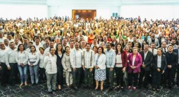 Mario Delgado convoca al magisterio de Hidalgo a impulsar estrategias educativas de Claudia Sheinbaum