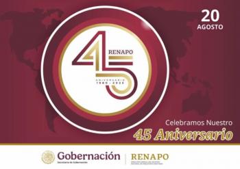 RENAPO cumple 45 años consolidando la CURP como documento clave de identidad en México