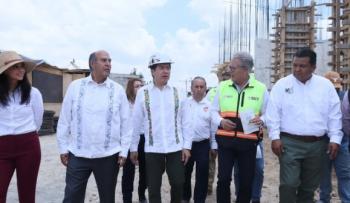 SEP supervisa construcción del nuevo CBTIS 293 en Tizayuca como parte del Sistema Nacional de Bachillerato