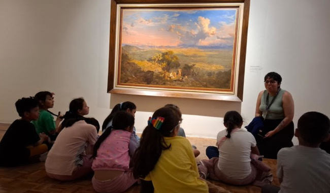 Museo Nacional de San Carlos invita a niñas y niños a explorar el paisaje como Eugenio Landesio