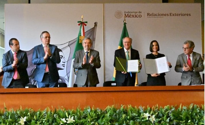 México y Brasil firman acuerdos para impulsar biocombustibles e inversiones bilaterales