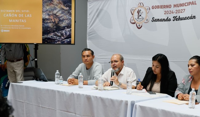 INAH autentifica pinturas rupestres en Tehuacán y fortalece su preservación