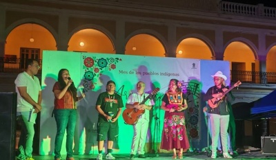 Colima celebra el Mes de los Pueblos Indígenas con teatro, rap y máscaras tradicionales