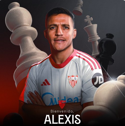 Sevilla ficha a Alexis Sánchez por una temporada tras su salida del Udinese