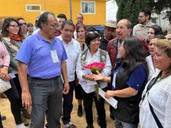 Sedatu rehabilita el Parque Rosa de Castilla en Ixtapaluca con inversión comunitaria