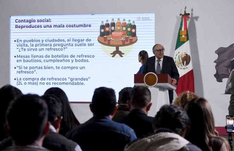 Secretaría de Salud llama a reducir consumo de bebidas azucaradas y reforzar vacunación contra el sarampión en la SNSP 2025