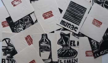 MUNAE invita a disfrutar la Lotería Gráfica en xilografía de Pedro León