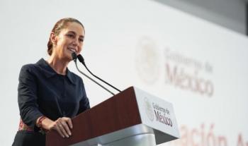 Claudia Sheinbaum anuncia en Tamaulipas inversión social de 22 mil mdp para un millón de beneficiarios