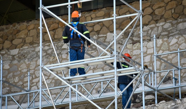 INAH realiza mantenimiento de la techumbre en Cacaxtla rumbo a los 50 años de su descubrimiento