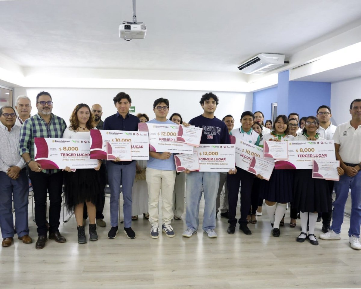 Premian a ganadores del Concurso Transparencia en Corto 2025 en Quintana Roo