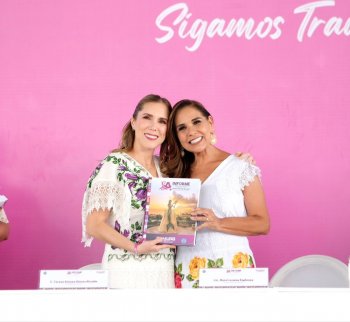 Isla Mujeres refleja avances reales en transformación social, afirma Mara Lezama