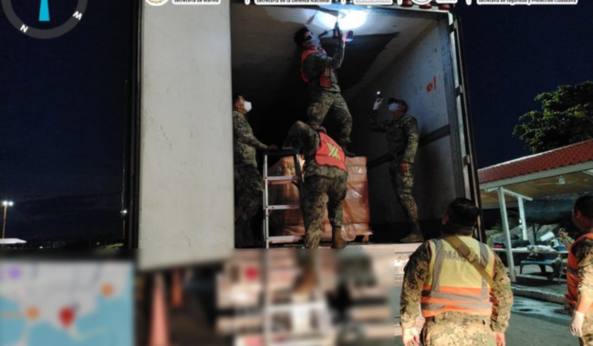 Semar asegura 1.5 toneladas de metanfetamina en Mazatlán en operativo conjunto