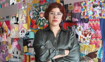 Cecut inaugura la obra textil colectiva Trayecto de un Hilo, surgida en la Bienal de La Habana