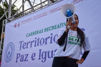 CDMX realiza la Primera Carrera Recreativa en los Territorios de Paz e Igualdad
