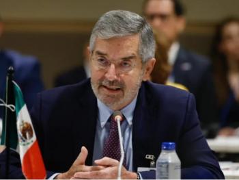 Juan Ramón de la Fuente representa a Claudia Sheinbaum en la Asamblea General de la ONU