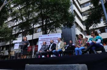 Clara Brugada inicia programa de atención a inmuebles de alto riesgo en CDMX con demolición en Fray Servando
