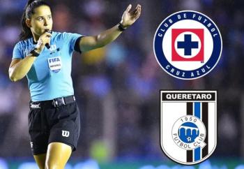 Karen Hernández será la árbitra central en el Cruz Azul vs Querétaro del Apertura 2025