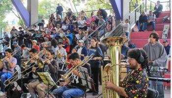 Orquesta Monumental Metropolitana reúne a 2,600 músicos en concierto gratuito en el Zócalo de CDMX