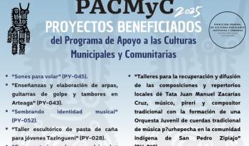 Pacmyc 2025 apoyará 14 proyectos comunitarios en Michoacán con más de 1.3 mdp