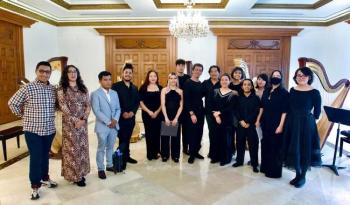 El 2do Festival Internacional de Arpa inicia con jóvenes talentos y Alexander Boldachev en Los Pinos