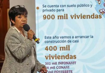 Sedatu anuncia entrega de más de 9 mil viviendas sociales antes de fin de año