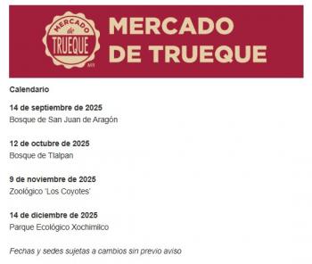 Mercado de Trueque promueve el reciclaje y la conservación ambiental en la CDMX