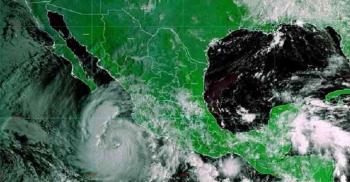 Huracán Priscilla avanza lentamente hacia el nor-noroeste frente a las costas del Pacífico mexicano