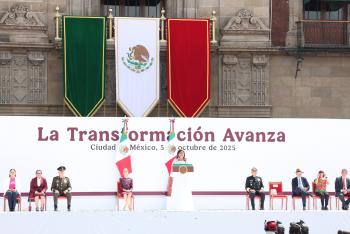 Clara Brugada celebra el primer año de gobierno de Claudia Sheinbaum y refrenda la transformación de la Ciudad de México
