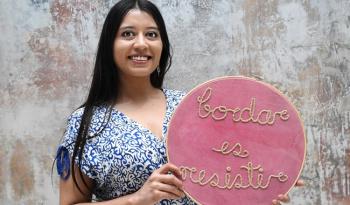 Galia Isabel González Rosas impulsa el bordado feminista en el Cecut con una conferencia sobre arte, memoria y comunidad