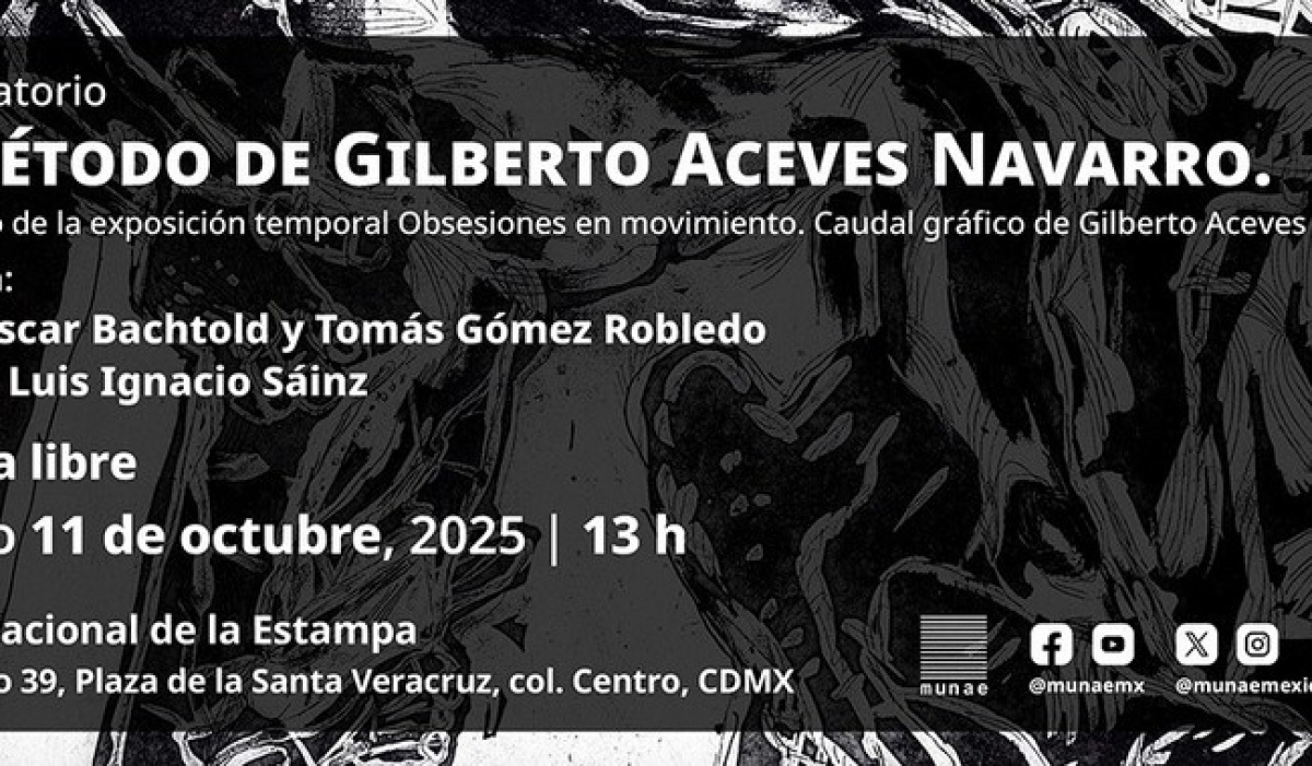 El MUNAE realiza el conversatorio 'El método de Gilberto Aceves Navarro' con artistas formados por el maestro