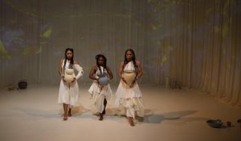 Fernanda Costa presenta en México la obra 'Caminhos das Águas – Fluir incontenible' en el Teatro de la Danza