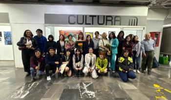 El CEDART Diego Rivera inaugura 'Procesos y talleres' en el Metro, una muestra de arte estudiantil con más de 30 obras