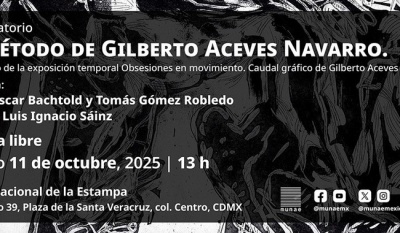 El MUNAE realiza el conversatorio 'El método de Gilberto Aceves Navarro' con artistas formados por el maestro