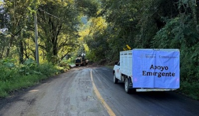 SICT atiende el 98% de las afectaciones en carreteras federales por lluvias en cinco estados