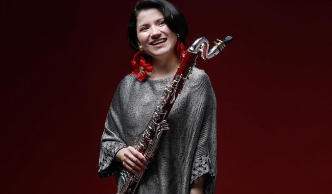 El Conservatorio Nacional de Música ofrece clase magistral de clarinete bajo con la intérprete colombiana Mariana Clavijo