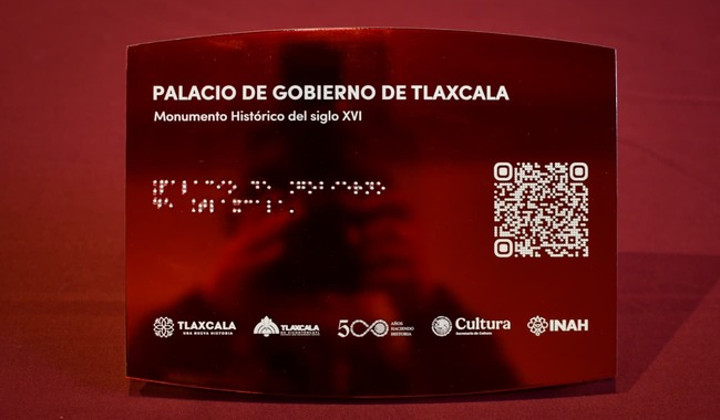Instalan 169 placas informativas en monumentos históricos de Tlaxcala para fortalecer su identidad patrimonial