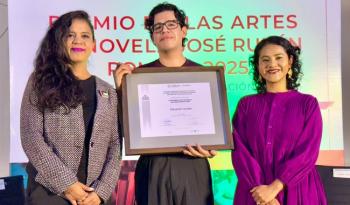 Eduardo Cerdán gana el Premio Bellas Artes de Novela José Rubén Romero 2025 por 'El pánico fue un cachorro dormido'