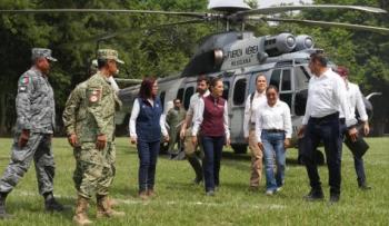Claudia Sheinbaum inicia entrega de apoyos de 20 mil pesos a familias afectadas por las lluvias en cinco estados
