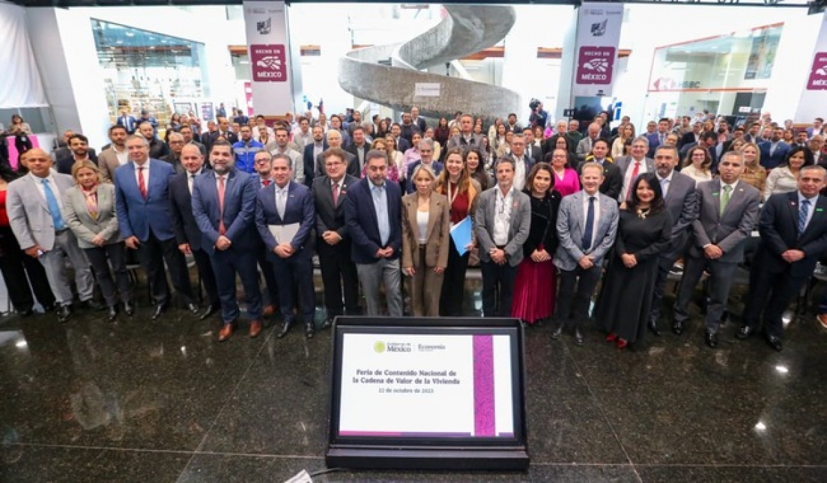 Secretaría de Economía impulsa la primera Feria de Contenido Nacional para fortalecer la cadena de valor de la vivienda en México