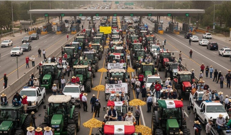 Productores agrícolas anuncian paro nacional el 27 de octubre por bajos precios del maíz y sorgo