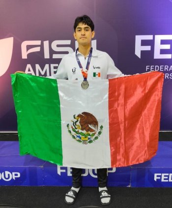 Estudiante de la UTEQ gana medalla de plata en Taekwondo en Torneo Panamericano Universitario