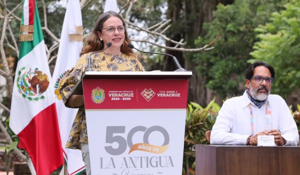 Inauguran el primer INAHfest Veracruz en La Antigua para celebrar 500 años de historia