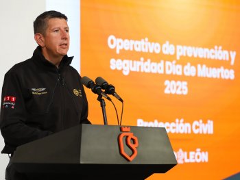 Gobierno de Nuevo León implementa operativo con más de 1,100 elementos para seguridad en panteones durante Día de Muertos 2025