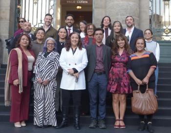 Daptnhe Cuevas presenta avances en igualdad y derechos de las mujeres ante el Congreso de la CDMX