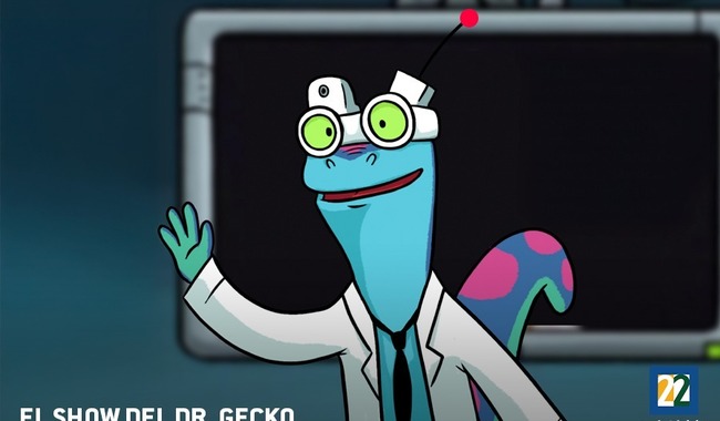 Canal 22 reestrena El Show del Dr. Gecko para acercar la ciencia a la infancia