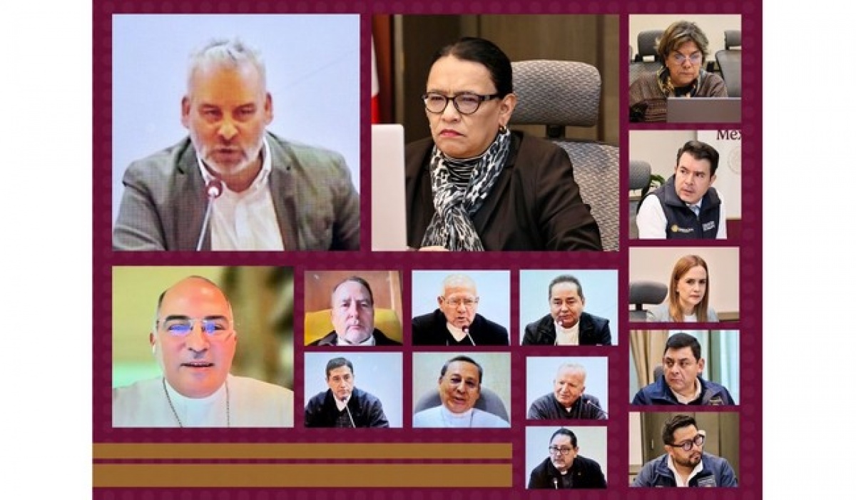 Gobernación y Gobierno de Michoacán se reúnen con obispos para avanzar en el Plan Michoacán por la Paz y la Justicia