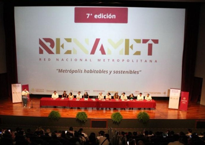 Sedatu impulsa metrópolis sostenibles en la séptima edición de la Red Nacional Metropolitana 2025 en Yucatán